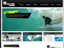 Tablet Screenshot of iowsurf.com